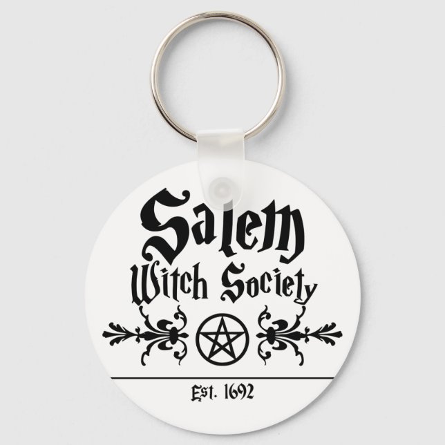Porte-clés Salem Witch Society Keychain (Recto)