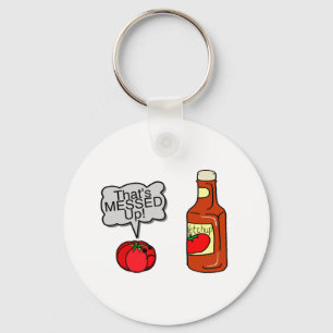 Porte-clés Sali ketchup