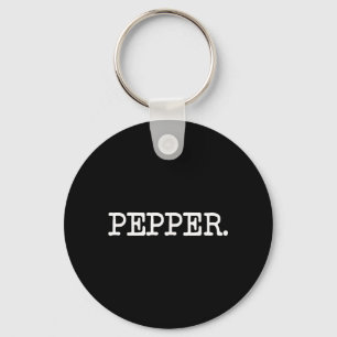 Porte-clés Salière et poivrière drôle Halloween assorti
