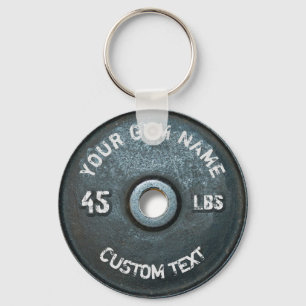 Porte-clés Salle de gym vintage ou Fitness de l'utilisateur 4