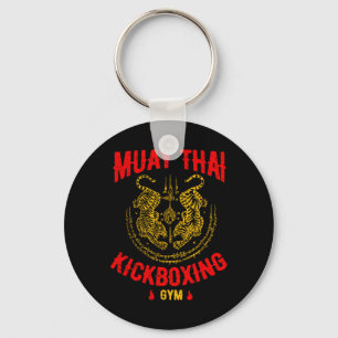 Porte-clés Salle de kickboxing Muay Thai Tiger Cadeau d'entra