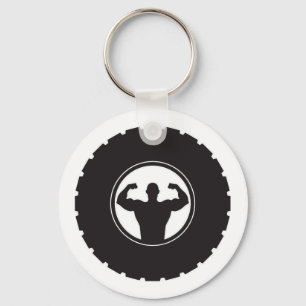 Porte-clés Salle de sport intense