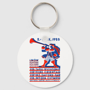 Porte-clés Salon international du Lwow-Eastern 1928