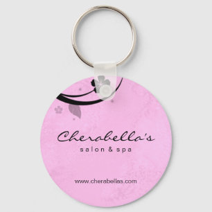 Porte-clés Salon Spa Floral Porte - clé Cadeau eau rose