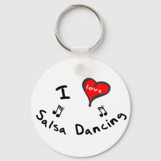 Porte-clés Salsa Dancing Gifts - I Heart Salsa Dancing