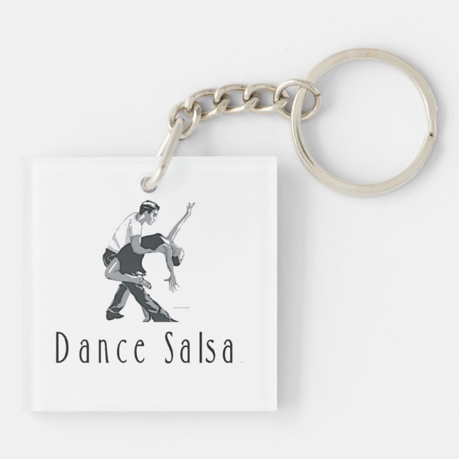 Porte-clés Salsa SUPÉRIEUR de danse (Dos)