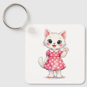 Porte-clés Salut Kitty!
