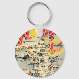 Porte-clés Salutations de Floride