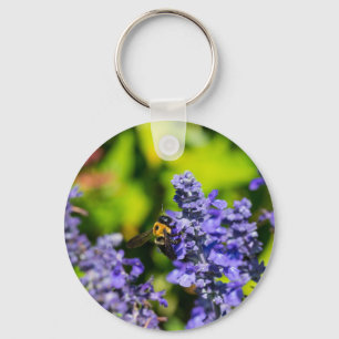Porte-clés Salvia With Bumblebee