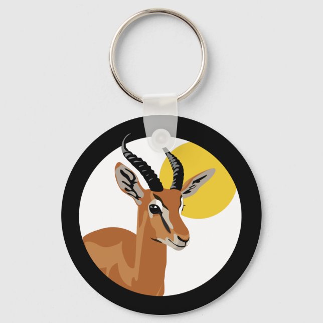 Porte-clés Samer the Gazelle (Recto)