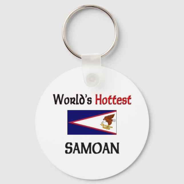 Porte-clés Samoan le plus chaud du monde (Recto)