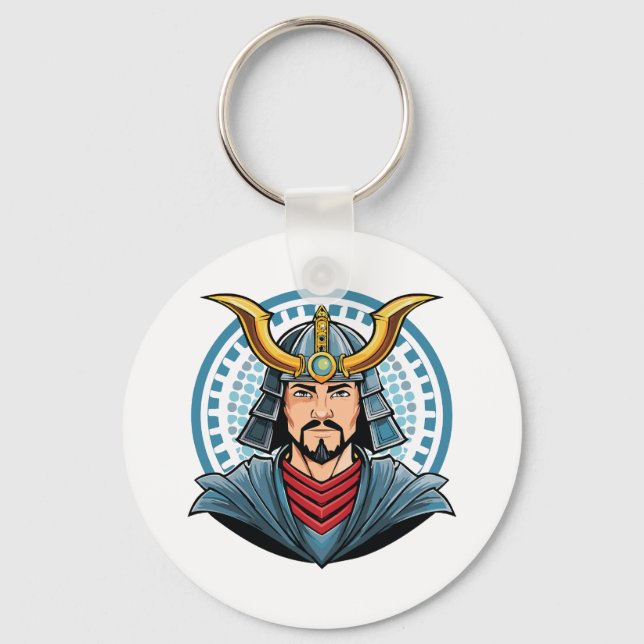 Porte-clés samouraï japonais (Recto)