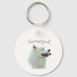 Porte-clés Samoyed Maman 2
