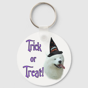 Porte-clés Samoyed Trick