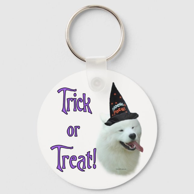 Porte-clés Samoyed Trick (Recto)