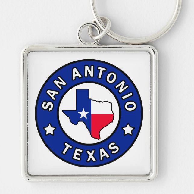 Porte-clés San Antonio Texas (Devant)