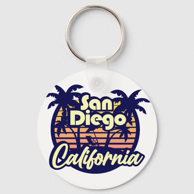 Porte-clés San Diego Californie (Recto)