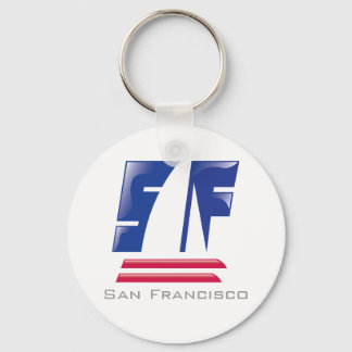 Porte-clés San Francisco_Catamaran Sailing_Pontoon Racing