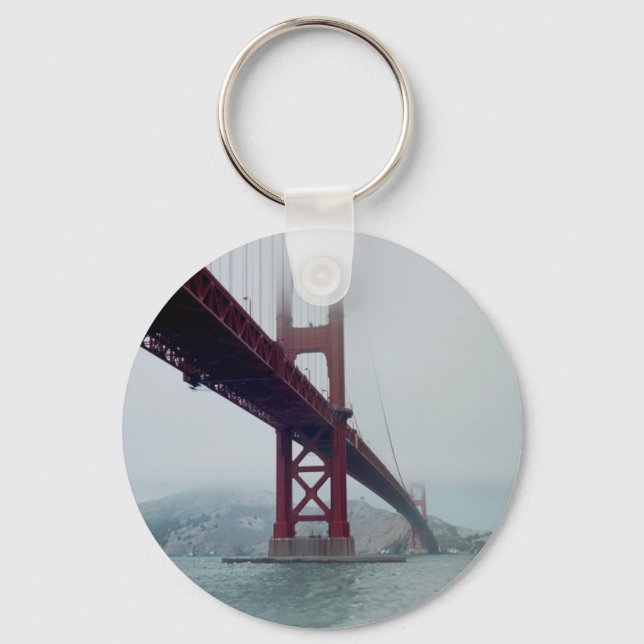 Porte-clés San Francisco Golden Gate Bridge - Carte postale (Recto)