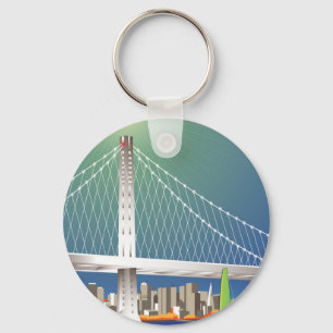Porte-clés San Francisco New Oakland Bay Bridge