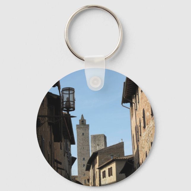 Porte-clés San Gimignano Toscane Italie (Recto)