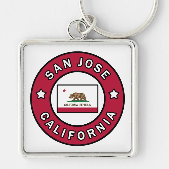 Porte-clés San Jose Californie (Devant)