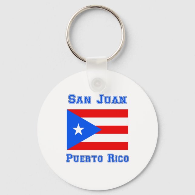 Porte-clés San Juan Porto Rico (Recto)