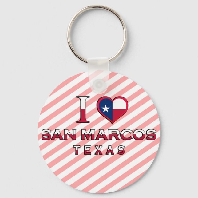 Porte-clés San Marcos, Texas (Recto)