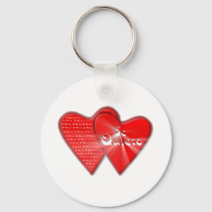 Porte-clés San Valentin est le jour de ceux rendus