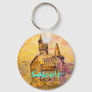 Porte-clés Sandcastle Art
