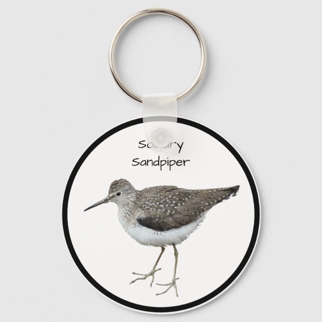 Porte-clés Sandpiper solitaire (Recto)
