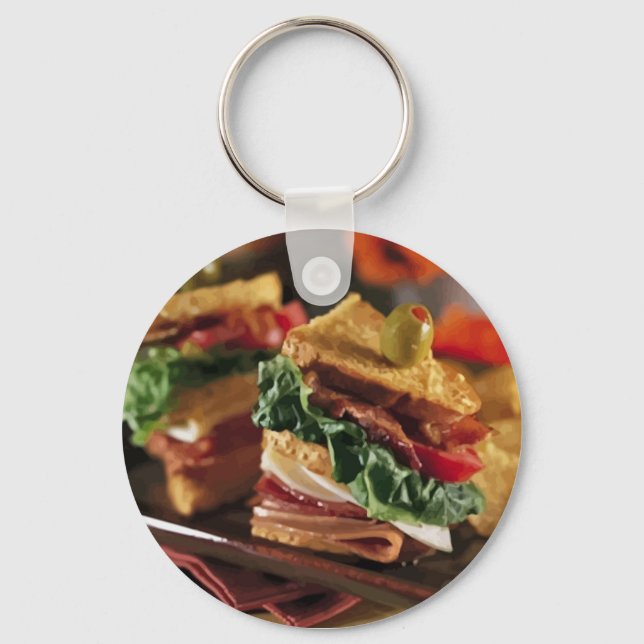Porte-clés Sandwich Question Keychain (Recto)