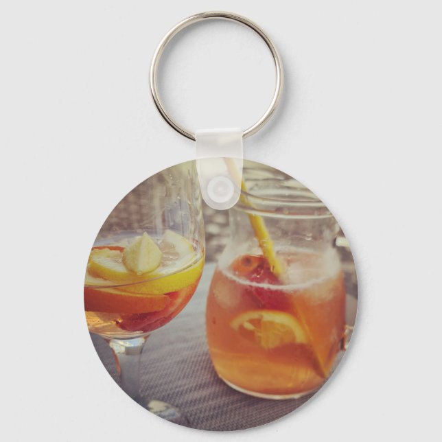 Porte-clés Sangria et Soleil (Recto)