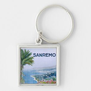 Porte-clés Sanremo, porte - clé de carré de prime de l'Ital