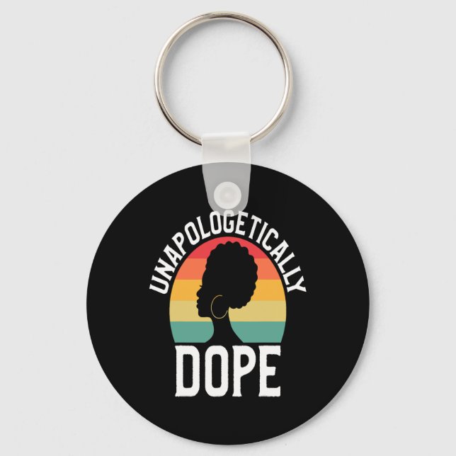 Porte-clés Sans excuses, les drogues afro-américains histoire (Recto)