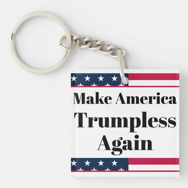 Porte-clés sans Trump (Devant)