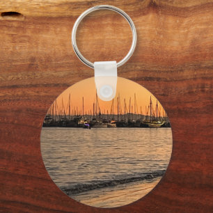 Porte-clés Santa Barbara au coucher du soleil