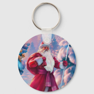 Porte-clés Santa Claus in forest