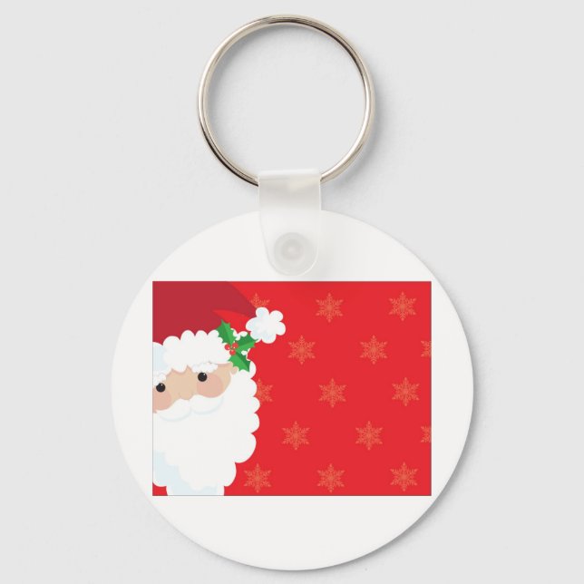Porte-clés Santa Frame (Recto)