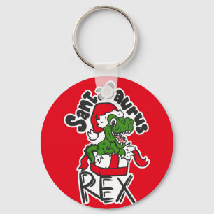 Porte-clés Santasaurus Rex