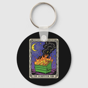 Porte-clés Santé Mentale Anxiété Humour Le Feu de Poubelle Ta