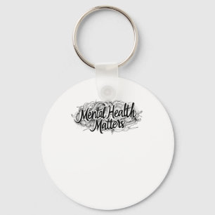 Porte-clés Santé mentale S - Dessins Inspirants