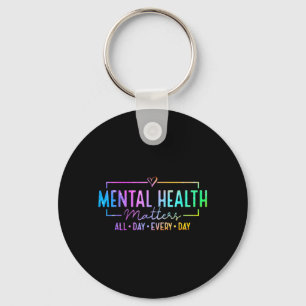 Porte-clés Santé mentale tous les jours Inspirant