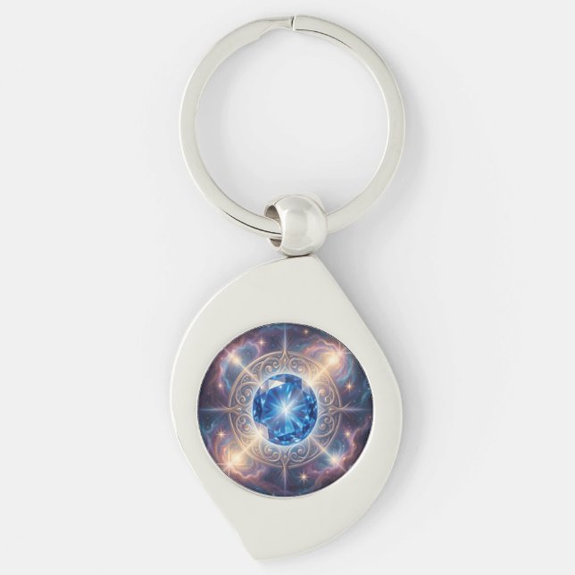 Porte-clés Sapphire – The Stone of Truth and Wisdom´6 (Devant)