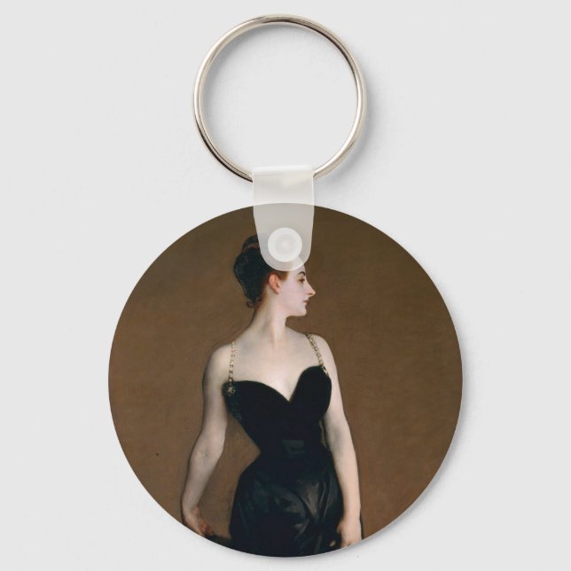 Porte-clés Sargent Madame X Classic Painting (Recto)