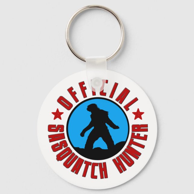 Porte-clés Sasquatch Hunter Porte - clé avec Bigfoot. (Recto)