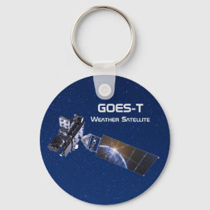 Porte-clés Satellite météorologique GOES-T