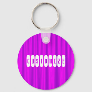 Porte-clés Satin pourpre - Modèle