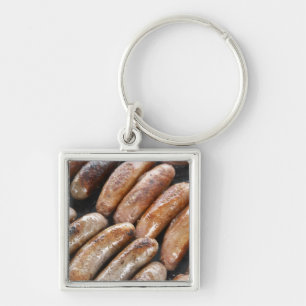 Porte-clés Saucisses au barbecue