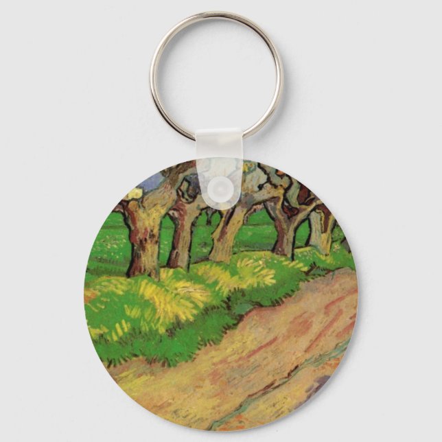Porte-clés Saules Pollard par Vincent van Gogh (Recto)